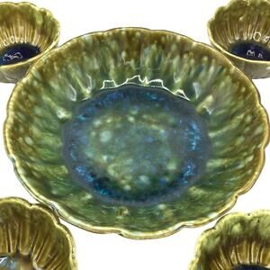 VTG 916 MCCOY Pottery Large Fruit or Salad Serving Bowl Dish READ DESCRIPTION